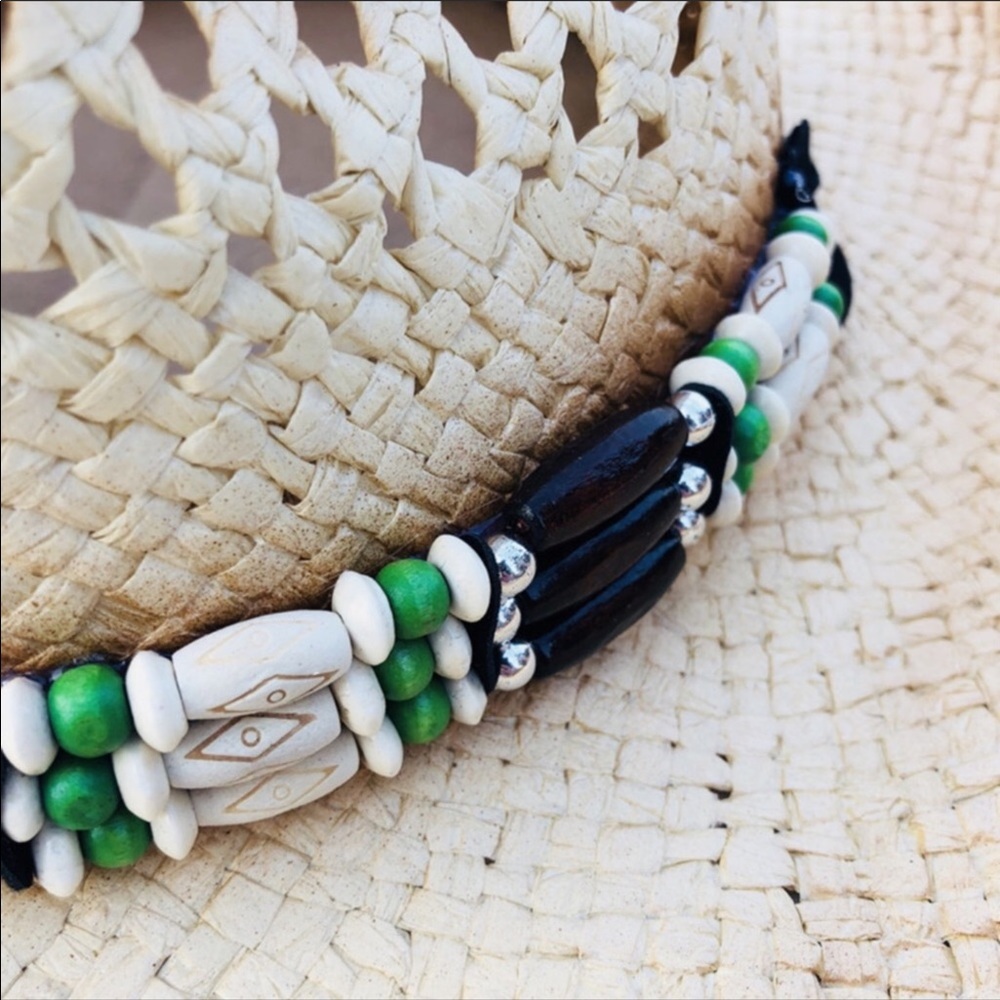 NEW 1 LEFT! Cowboy Hat Beaded Band - Picture 6 of 6